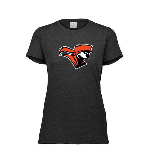 [FTSCUBBK-FAXS-LOGO2] Decker Women's Tri-Blend T-Shirt - Short Sleeve (Female Adult XS, Black, Logo 2)