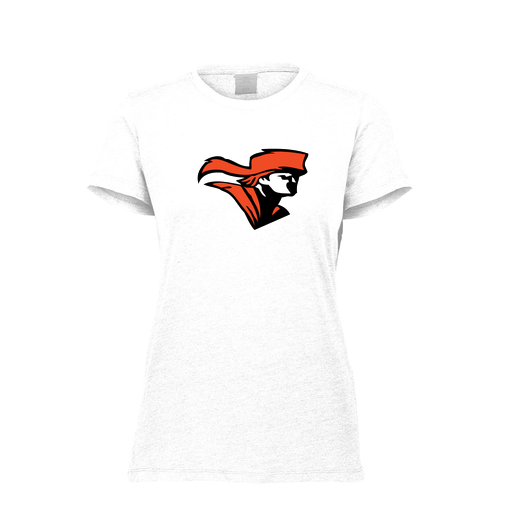 [FTSCUBWH-FAXS-LOGO2] Decker Women's Tri-Blend T-Shirt - Short Sleeve (Female Adult XS, White, Logo 2)