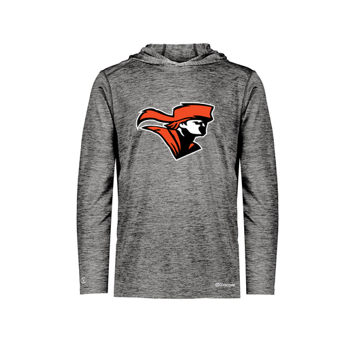 [FOLHCGBK-AS-LOGO2] Decker Men's Charge Hoodie (Adult S, Black, Logo 2)