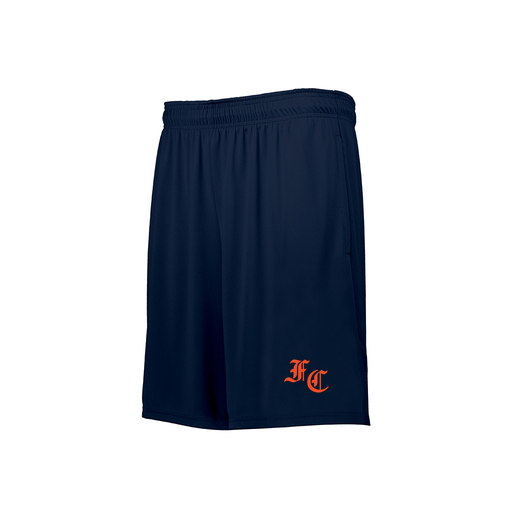 [229611.065.S-LOGO1] Decker Youth Swift Short (Youth S, Navy, Logo 1)