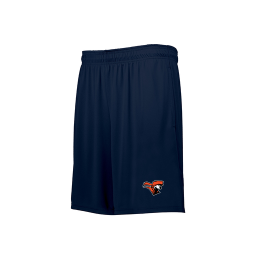 [229611.065.S-LOGO2] Decker Youth Swift Short (Youth S, Navy, Logo 2)