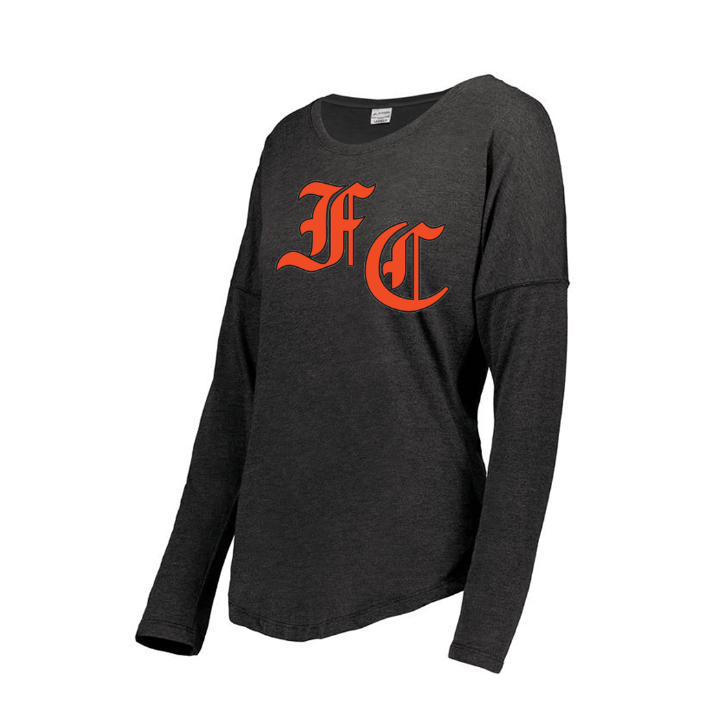 Decker Women's Tri-Blend T-Shirt - Long Sleeve